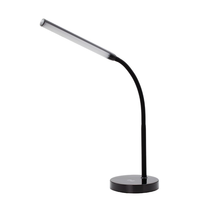 Lamp - Black Flexi Desk Lamp with wireless Charging