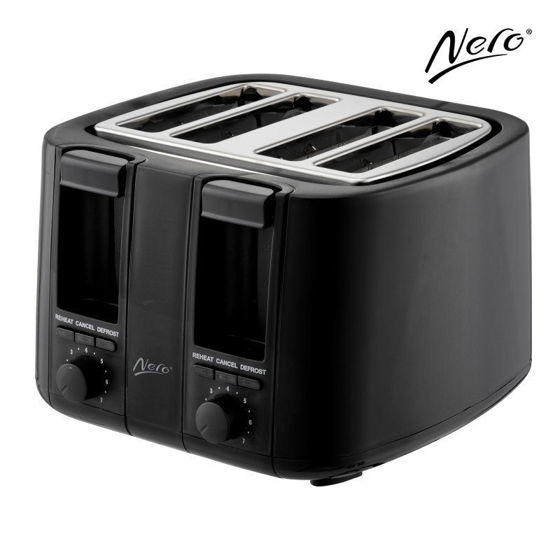 Toaster - Nero 4 Slice Toaster