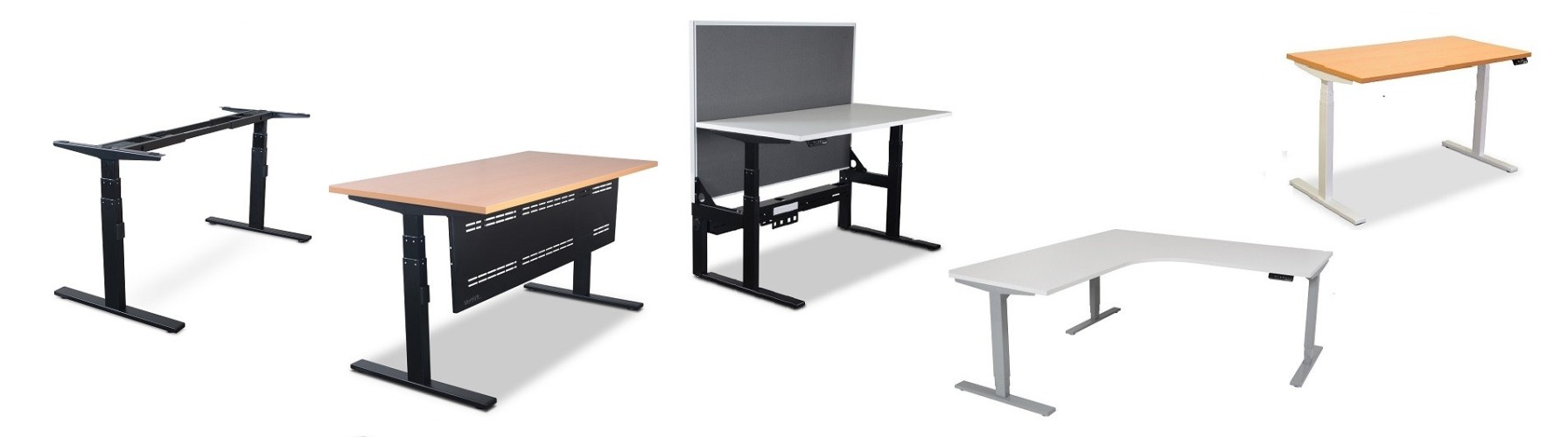 Desk - Vertilft 3 Leg Corner Electric
