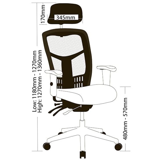 Oyster Chair High Back with Head