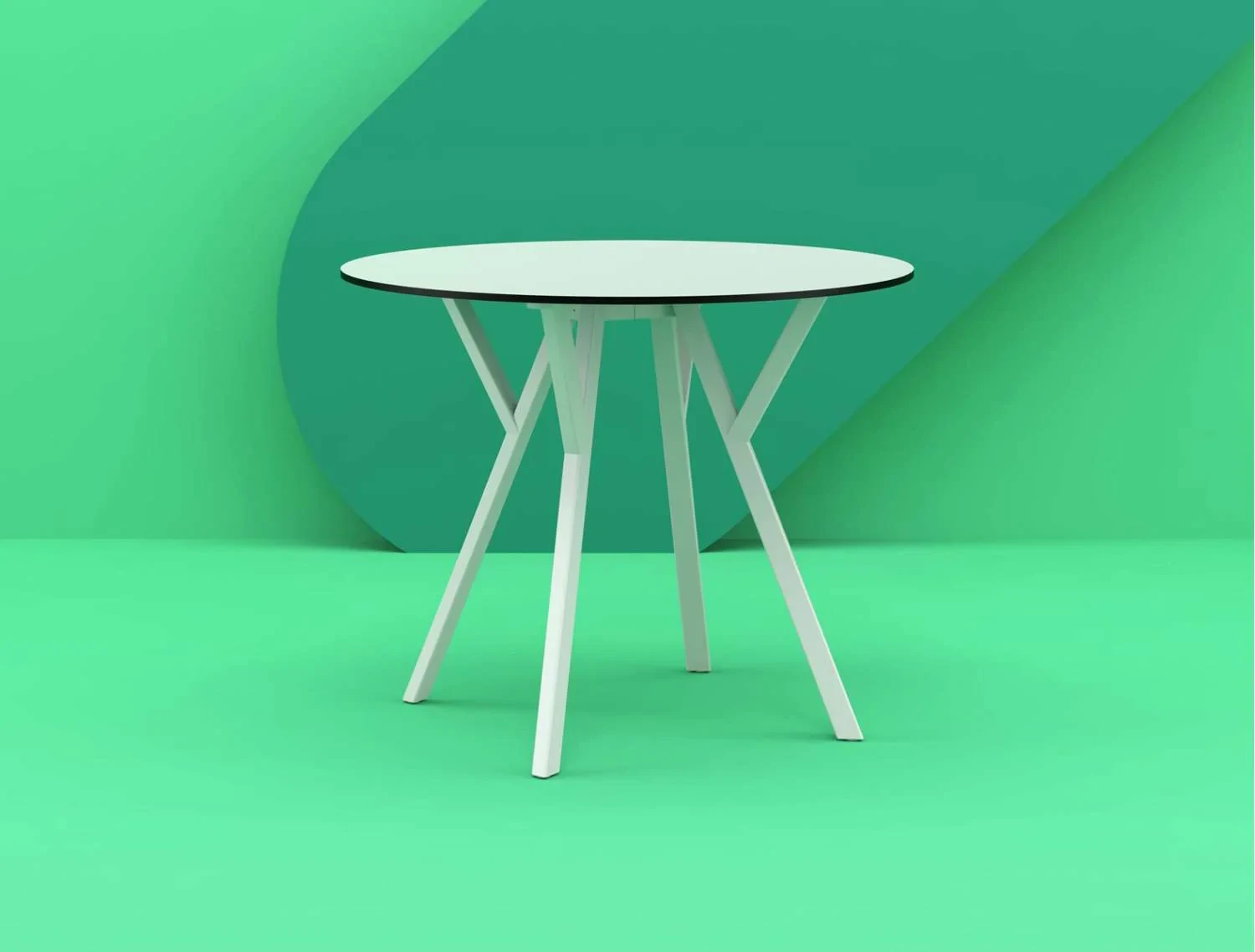 Max Table Round with Compact Laminate top