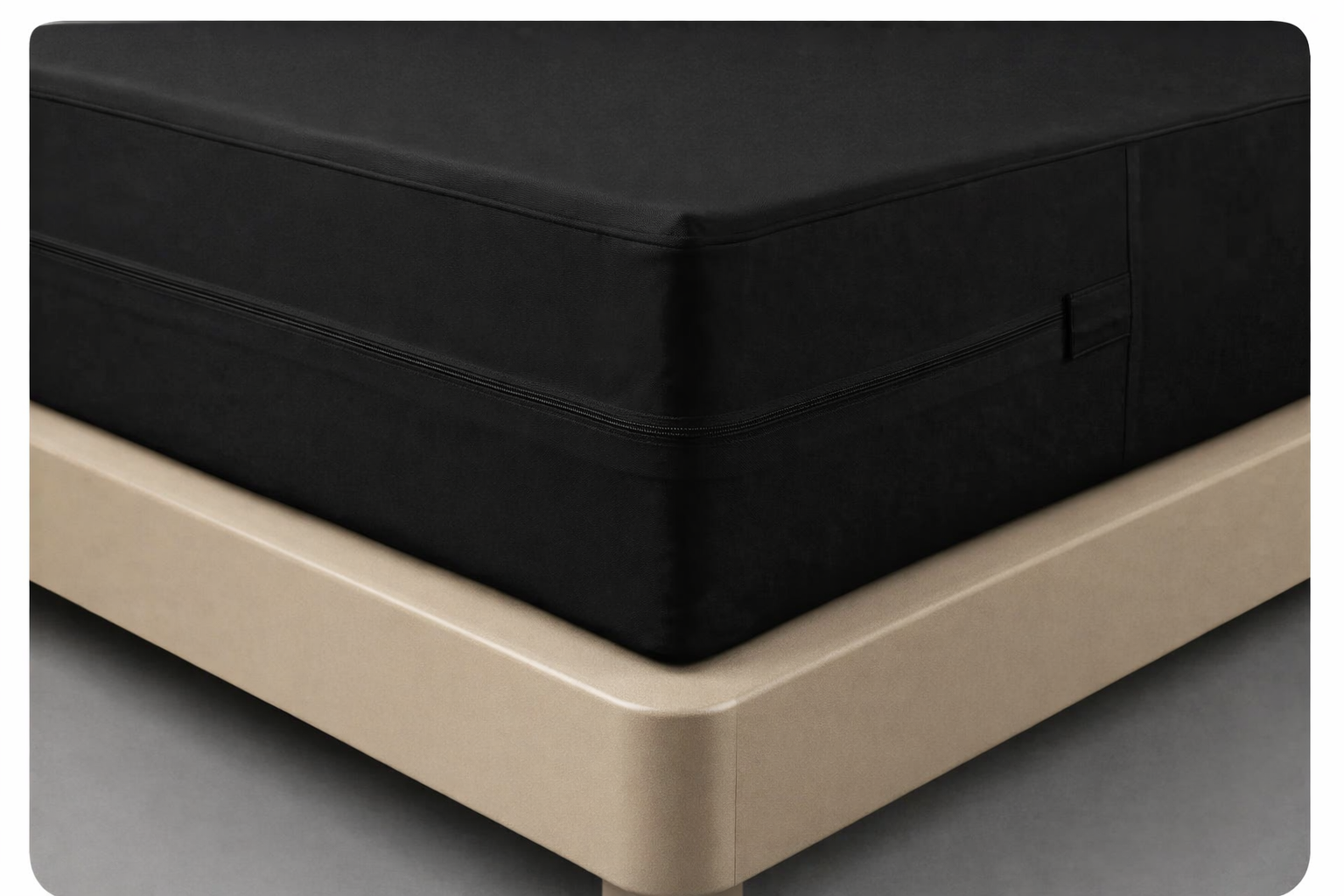 Mattress Protector - Bedbug Waterproof encasement BLACK