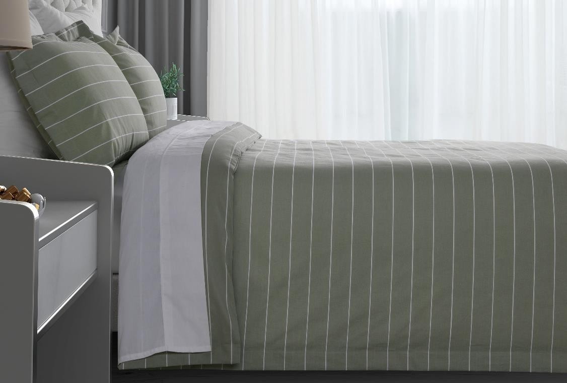 Quilt Cover Set - Studio Stripe